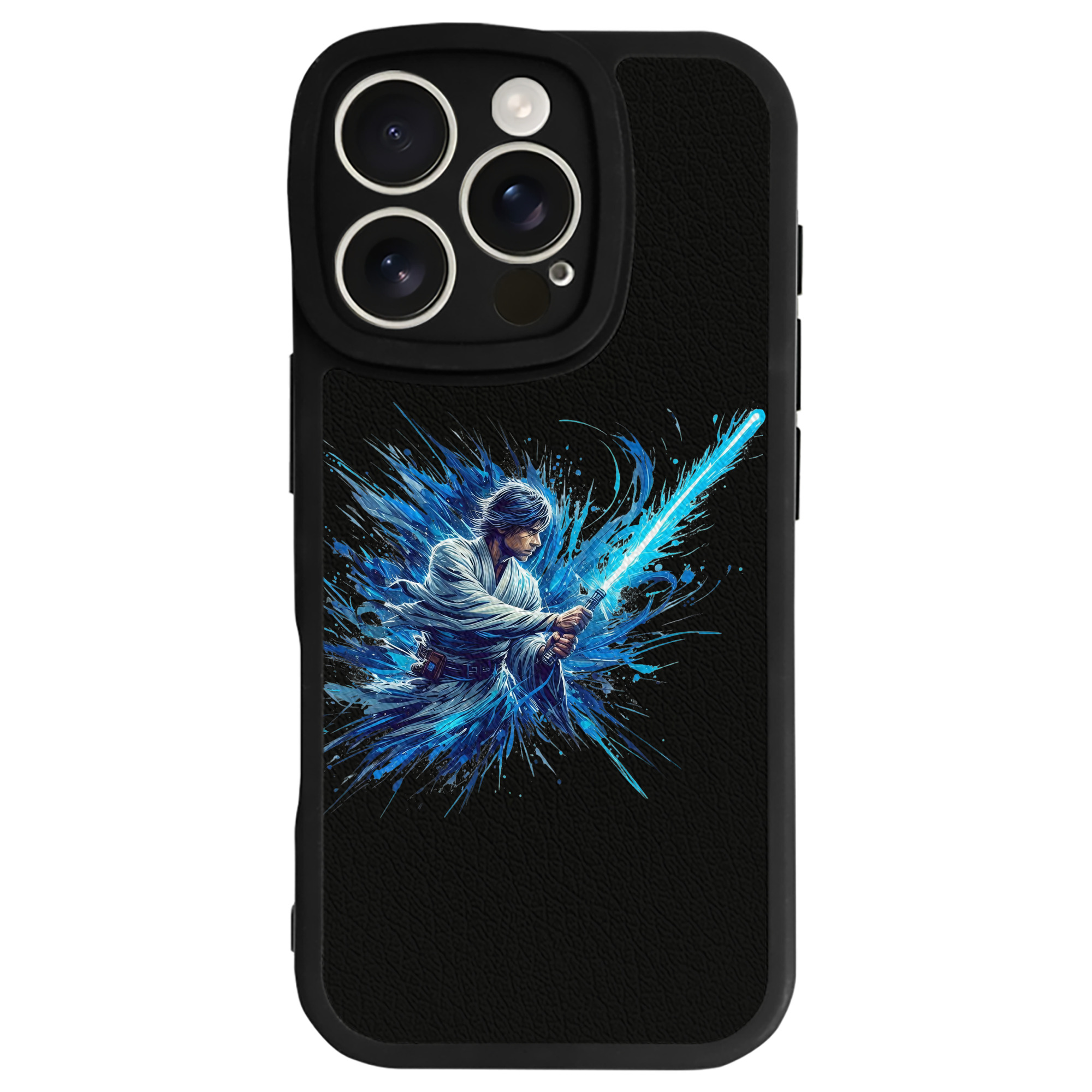 （画像用） スター・ウォーズ Star Wars 【iPhone 16シリーズ対応】シリコンスマホケース（レザー調） 材質：シリコン